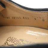 Salvatore Ferragamo Lace-Up Desert Shoes Black Suede Size 9