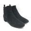 Prada Chelsea Boots Black Suede Size 37.5 Flat Ankle Boots