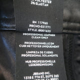 J Brand Christa Leather Mini Skirt Black Size Small