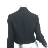 Stella McCartney Cropped Double Breasted Blazer Black Size 42
