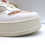 Authentic Gucci Dali GG-embroidered platform sneakers, white leather, gently pre-owned