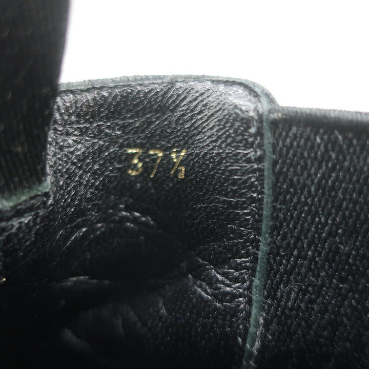 Prada Chelsea Boots Black Suede Size 37.5 Flat Ankle Boots