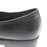 Salvatore Ferragamo Gancini Loafers Black Polished Leather Size 9