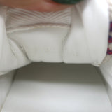 Gucci Dali GG-embroidered platform sneakers in white leather, authentic pre-owned women's EU 38, gently worn