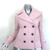 Veronica Beard Peacoat Pink Wool-Blend Size 0 Double Breasted Jacket