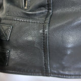AllSaints Papin Leather Biker Jacket Black Size US 0