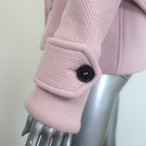 Veronica Beard Peacoat Pink Wool-Blend Size 0 Double Breasted Jacket
