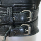 AllSaints Papin Leather Biker Jacket Black Size US 0