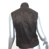 Ralph Lauren Golf Vest Dark Brown Nylon Size Small