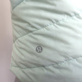 Lululemon Down for It All Puffer Jacket Delicate Mint Size 2
