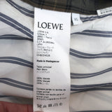 Loewe Striped Patchwork Shirt White/Multi Size Extra Small Long Sleeve Top