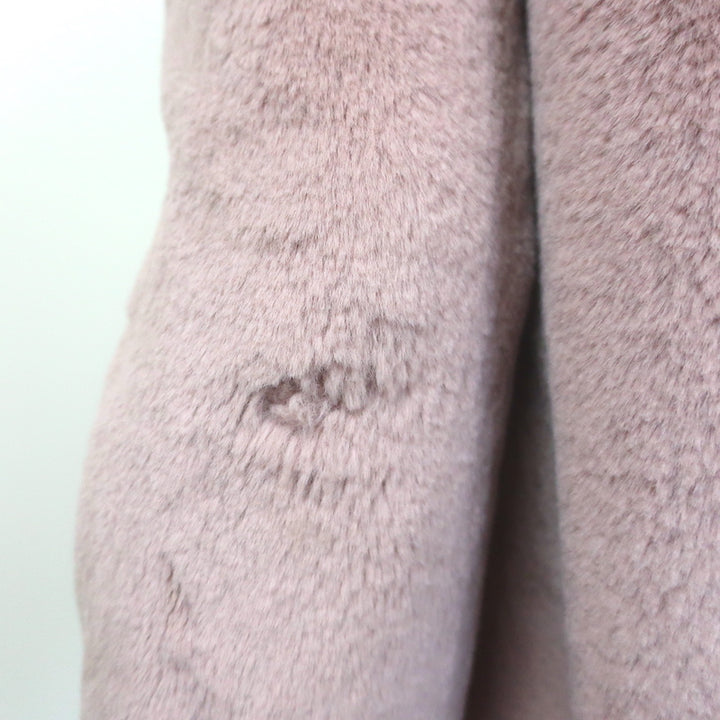 Soia &amp; Kyo Emanuela Faux Fur Jacket Quartz Pink Size Small