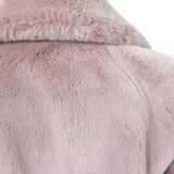 Soia & Kyo Emanuela Faux Fur Jacket Quartz Pink Size Small