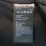 AllSaints Papin Leather Biker Jacket Black Size US 0