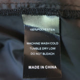 Cynthia Rowley Button Down Blouse Black Polyester Size Large Long Sleeve Top