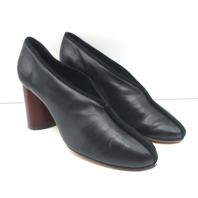 Amazon.com | Fericzot Pumps Women Sexy Patent Leather Round Toe Block Heels  Pumps Gorgeous Evening Party Wedding Shoes Plus Size Black 6M | Pumps