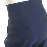 Veronica Beard Elin Wide Leg Pants Navy Crepe Size 4