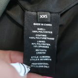 Helmut Lang Ruched Faux Leather Tube Top Army Green Size Extra Extra Small