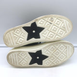 Christian Dior Walk'n'Dior high-top sneakers, navy Oblique stretch-knit with leather trim — authentic, pre-owned, gently worn