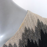 Missoni Lurex Wave Knit Sleeveless Maxi Dress Black/Multi Size 38