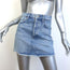 AGOLDE Quinn High Rise Denim Mini Skirt Devotee Blue Size 25 NEW