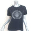Veronica Beard Logo T-Shirt Navy Size Small Short Sleeve Top NEW