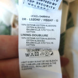 Dolce & Gabbana Camellia Print Dress Yellow/Pink Poplin Size 11/12 Womens XS