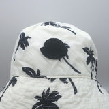 Moncler Palm Tree Bucket Hat White Size Small