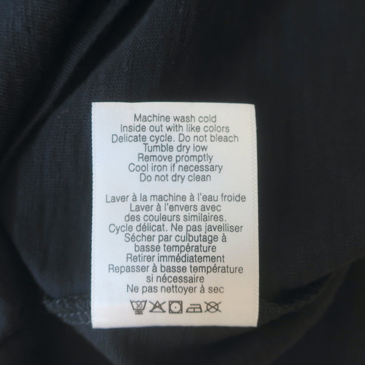Veronica Beard Logo T-Shirt Navy Size Small Short Sleeve Top NEW