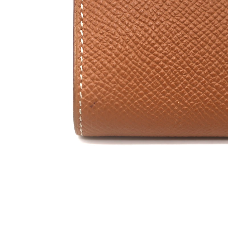 Hermes 2021 Kelly Longue Wallet Gold Epsom Leather Palladium Hardware