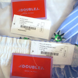 La DoubleJ Sequined Striped Shirt & Shorts Set Blue Size Extra Small NEW