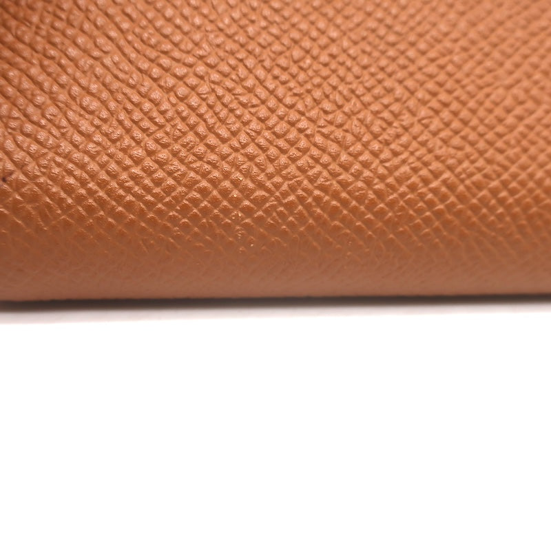 Hermes 2021 Kelly Longue Wallet Gold Epsom Leather Palladium Hardware