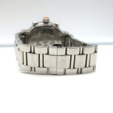 Michele Extreme Fleur Diamond Bezel Stainless Steel Watch MW04A13