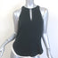 Rag & Bone Layered Keyhole Tank Top Black/White Size Extra Small