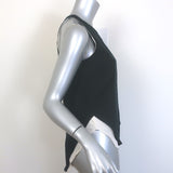 Rag & Bone Layered Keyhole Tank Top Black/White Size Extra Small