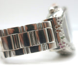 Michele Extreme Fleur Diamond Bezel Stainless Steel Watch MW04A13