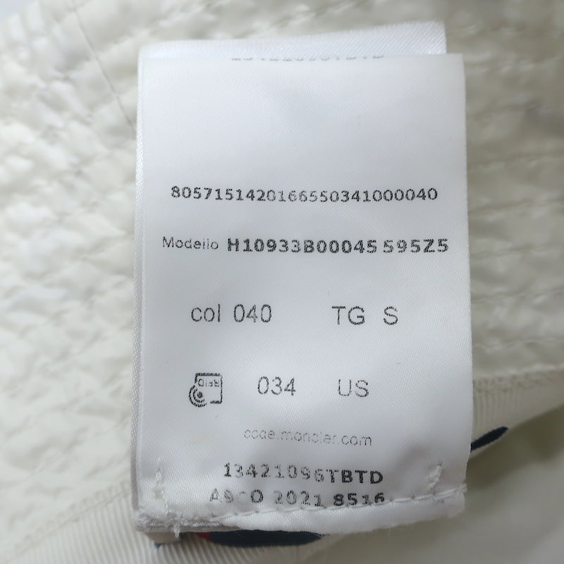 Moncler Palm Tree Bucket Hat White Size Small