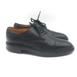 John Lobb Kilmory Derby Shoes Black Full Grain Leather Size 8