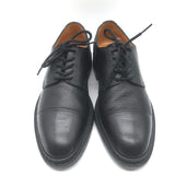 John Lobb Kilmory Derby Shoes Black Full Grain Leather Size 8
