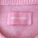 Zadig & Voltaire Source Cashmere Sweater Pink Size Extra Small Crewneck Pullover