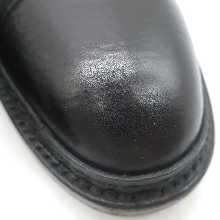 John Lobb Kilmory Derby Shoes Black Full Grain Leather Size 8