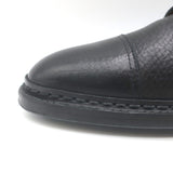 John Lobb Kilmory Derby Shoes Black Full Grain Leather Size 8