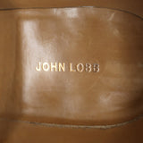 John Lobb Kilmory Derby Shoes Black Full Grain Leather Size 8