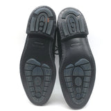 John Lobb Kilmory Derby Shoes Black Full Grain Leather Size 8