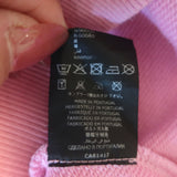 Balmain Ruffle-Trimmed Crewneck Sweatshirt Pink Size Y14 / Womens Extra Small