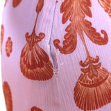 Johanna Ortiz Acordeon Del Mar Asymmetric Ruffled Midi Dress Lilac Size 4