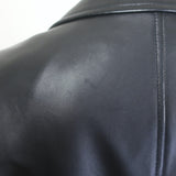 Christian Dior Lamb Leather Bar Jacket Black Size US 6 Single Breasted Blazer
