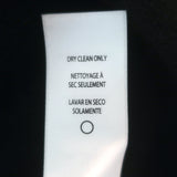 Frame Shirred Short Sleeve Cashmere Sweater Black Size Extra Small