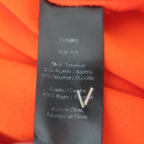 Elizabeth and James Maxi Skirt Persimmon Crepe Size Extra Small