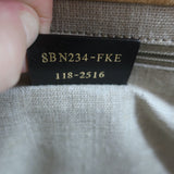 Fendi Silvana Top Handle Bag Red & Brown Leather Small Crossbody